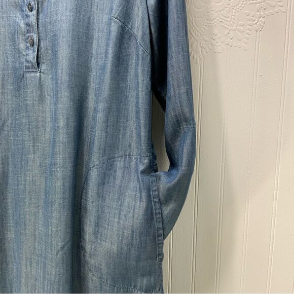 J. JILL Denim 100% Lyocell dress - Picture 3 of 6